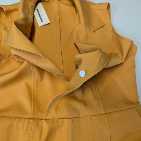 NWT CBR Size Small Mustard Jumpsuit - Picture 10 of 16